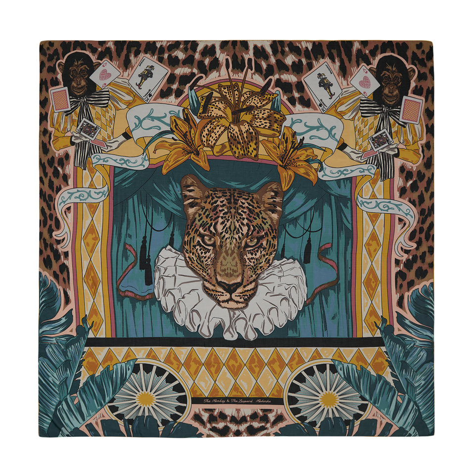 Mokoshe Maymun ve Leopar Sarı