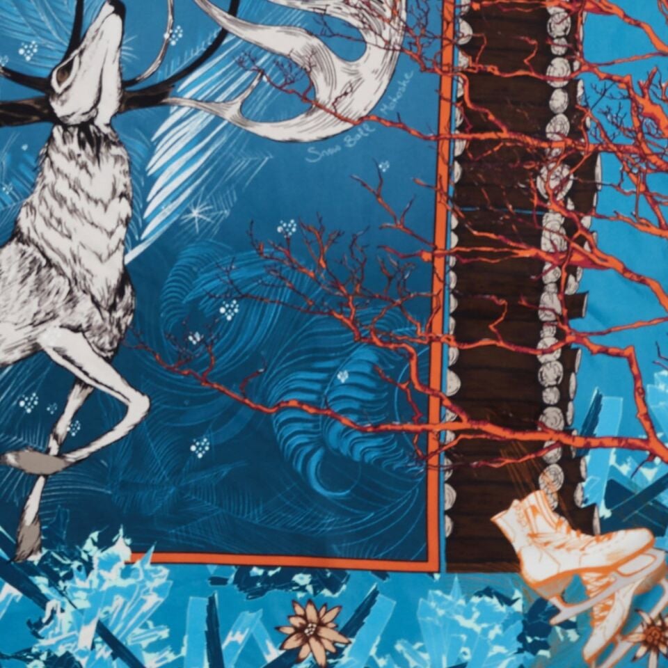 Kar Topu Turkuaz Ve Turuncu