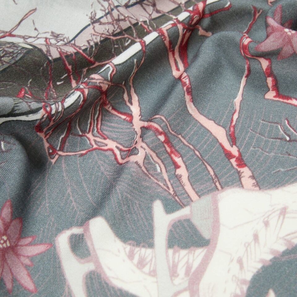 Kar Topu Gri ve Pembe