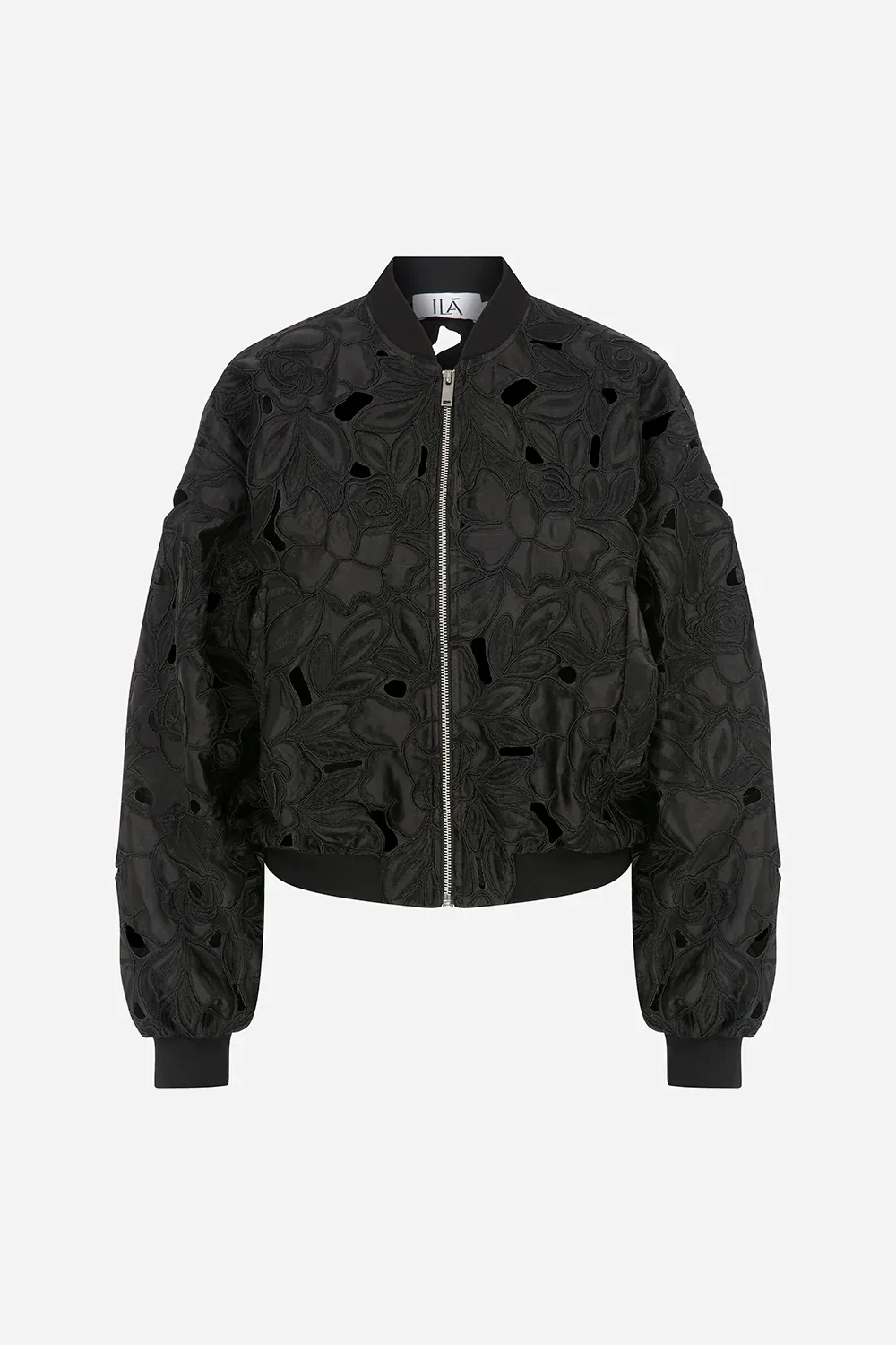 Diana - Gül Dokulu Bomber Ceket